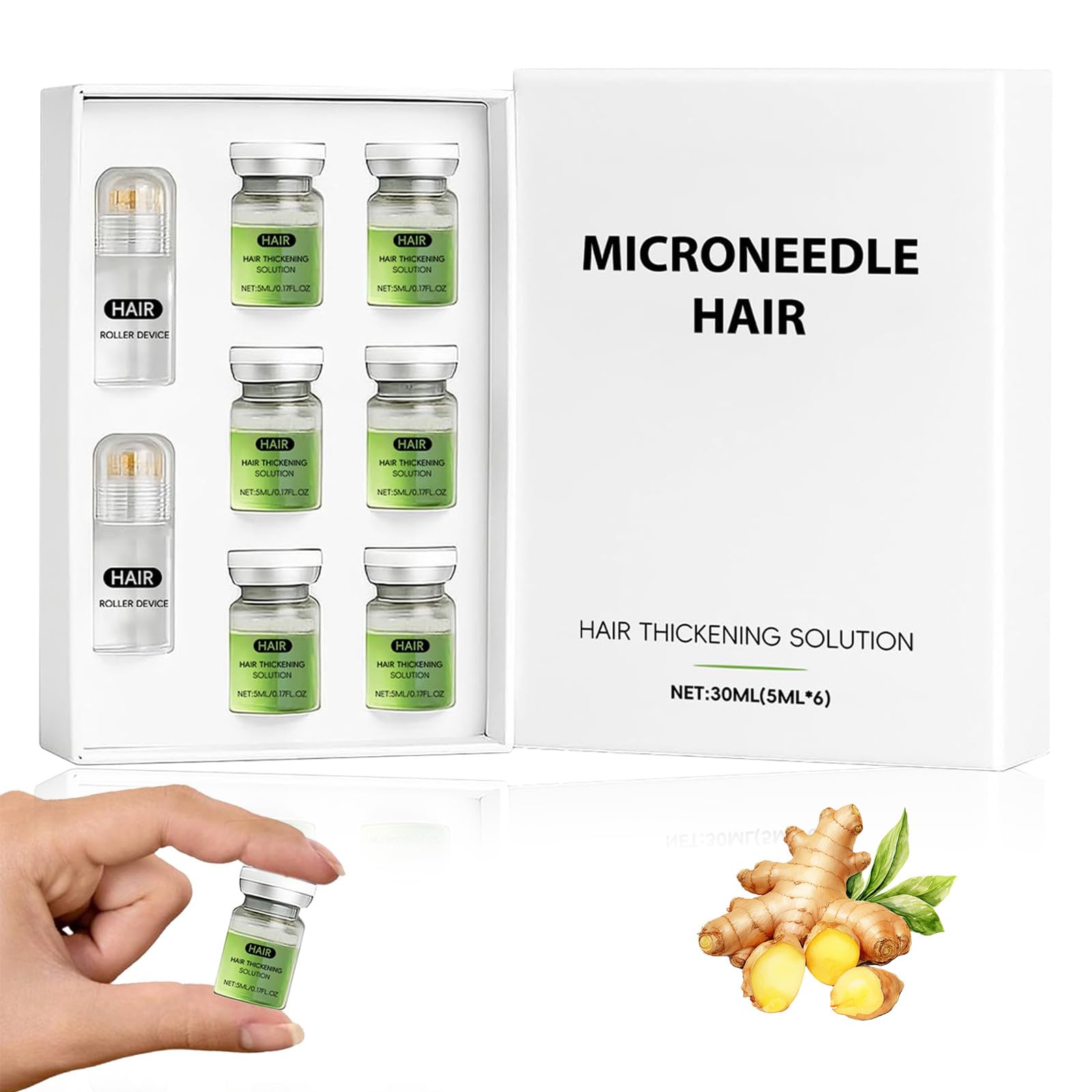 Photo 1 of Hair Regrowth System,Advanced Hair Growth oil,Infuse Hair Growth- Ginseng, Eclipta Prostrata, Peppermint Oil and Ginger Root-Ingrown Hair Treatment-Strengthens Roots, For Men and Women (1PCS)