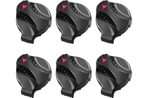 XJJ 6 Pack 0-PWK-01 Start Power Button Keycap Compatible with Magnetek Transmitter Key Switch, Radio Transmitter Key Switch Button Keycap Fits 4PB,6PB,8PB,12PB TX Units Remote Controls ON/OFF Power Keycap