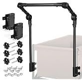 Gifeerory Universal Folding Wagon Push Handle Attachment for Camping Wagons/Strollers/Beach Carts,Upgraded Adjustable Wagon Handle Kit for Metal Round &amp; Square Frame