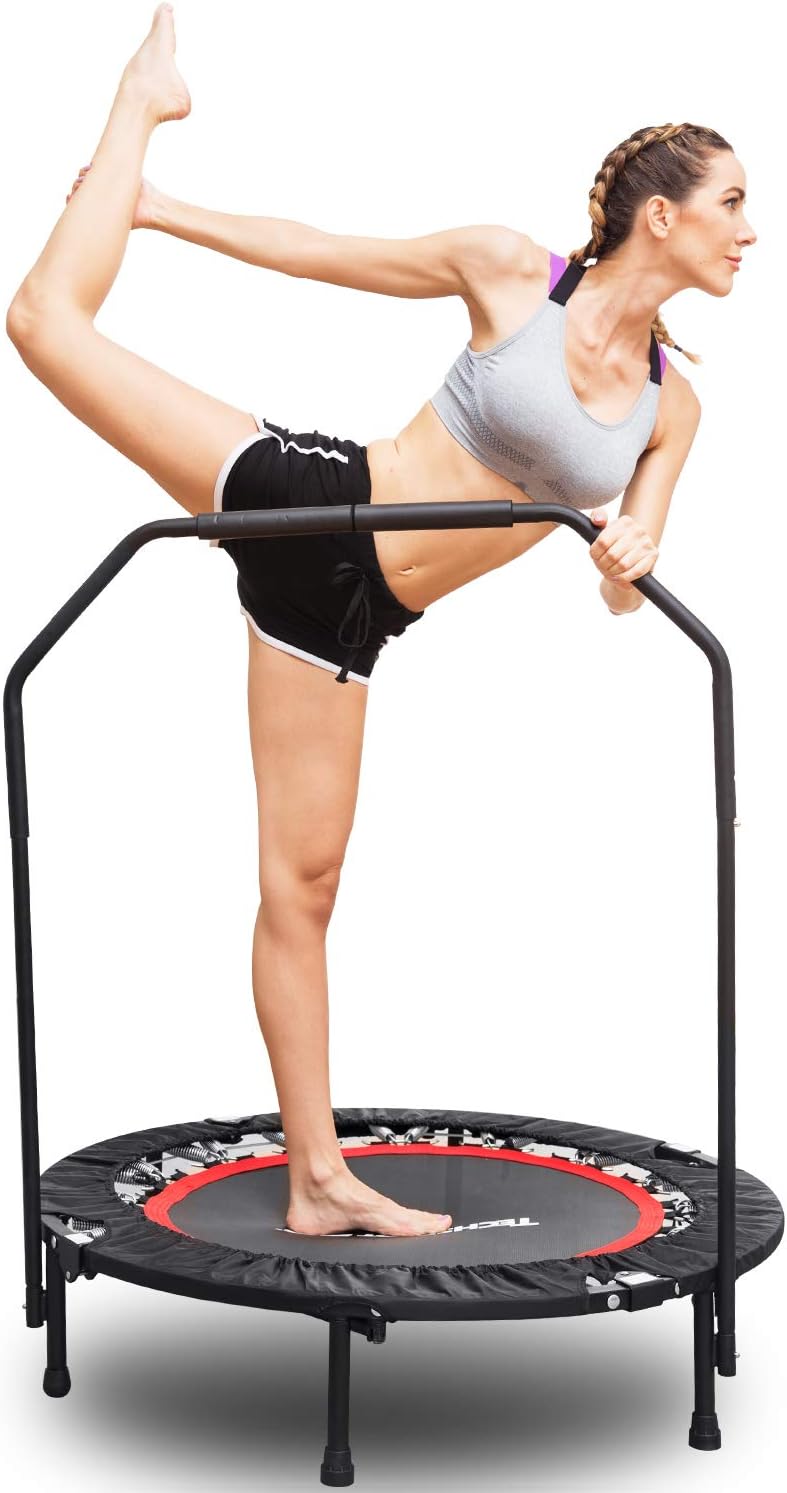ANCHEER Foldable 40" Mini Trampoline Rebounder with