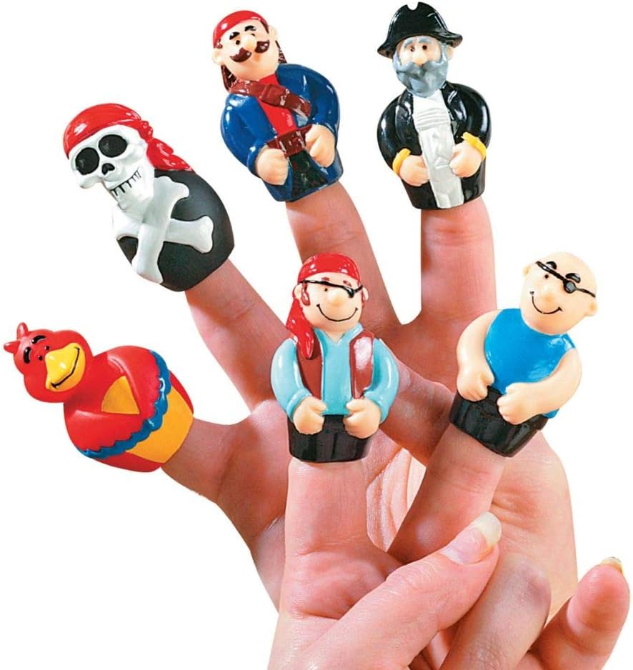 pirate finger puppets