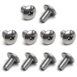 MroMax 10Pcs M4 x 5mm Truss Head Phillips Machine