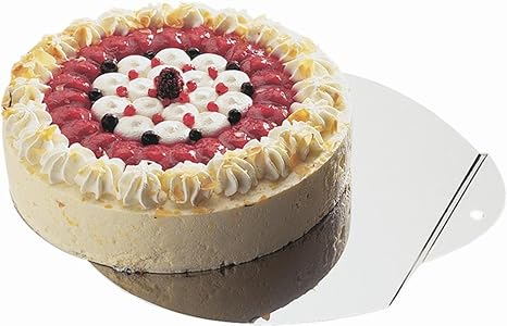 Aps Pelle Plateau A Gateau Ca O 30 Cm Acier Inoxydable Spiegelblank Amazon Fr Commerce Industrie Science