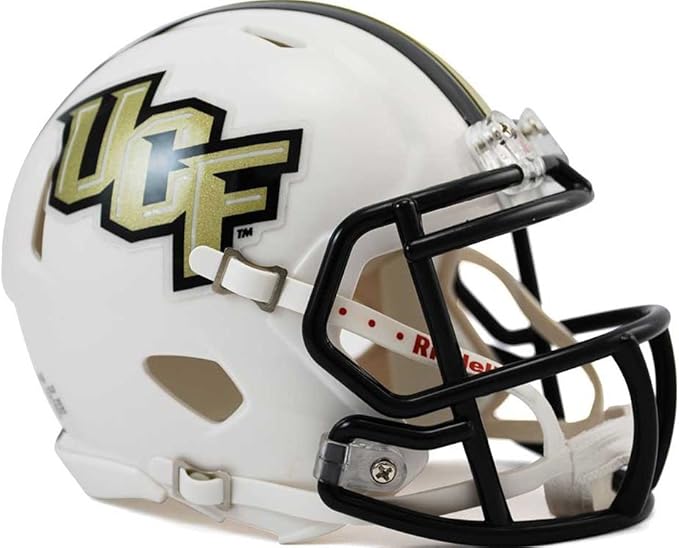 Amazon.com : NCAA Central Florida Golden Knights Speed Mini Helmet : Sports Fan Football Helmets ...