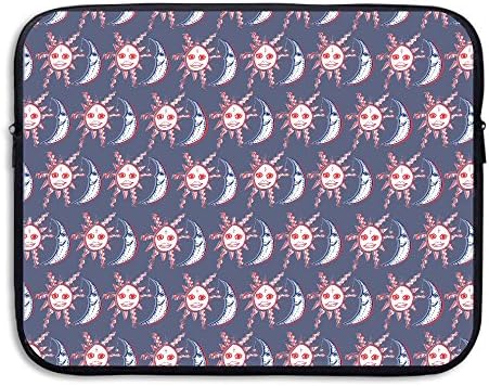 Sun Moon Laptop Sleeve Case Bag Cover For 13-15 Inch Notebook Computer