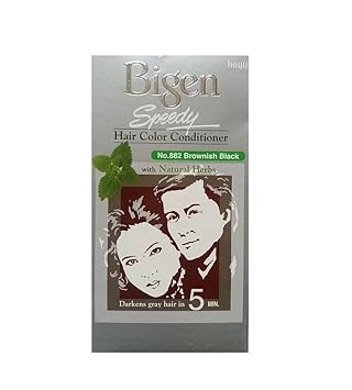 Bigen Speedy Hair Color Brownish Black 882