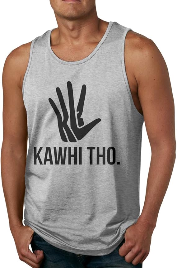 Amazon Co Jp メンズ タンクトップ おしゃれ 夏秋 ベスト スポーツシャツ カワイ レナード Kawhi Leonard プリント 服 ファッション小物