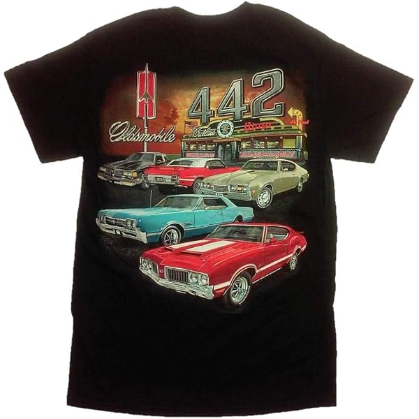 T-shirt Uomo Racing Roots - 15&deg; Anniversario Hurst/Olds Cutlass 1983 - Manica Corta Nera