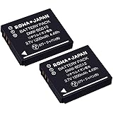 【2個セット】RICOH DB-60 DB-65 互換 バッテリー【実容量高】【ロワジャパン】