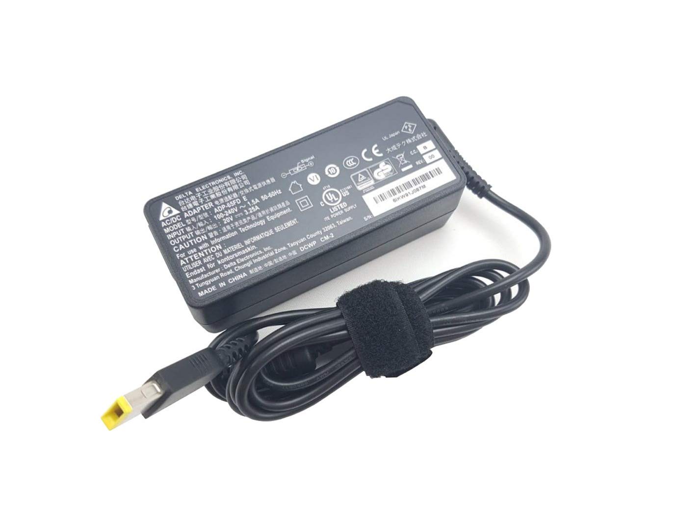Delta Electronics AC Adapter for laptop, compatible with Ideapad Flex 2 Flex 3 Yoga 11 11S; ThinkPad T430 T440 T450 T460 T560 E431 E440 E531 E540 S540 B50-30 B50-70 E460 E465 E470 E475
