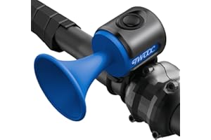 PHIDINOVA Electric Bicycle Horn Bell, Handlebar-Mounted, Black