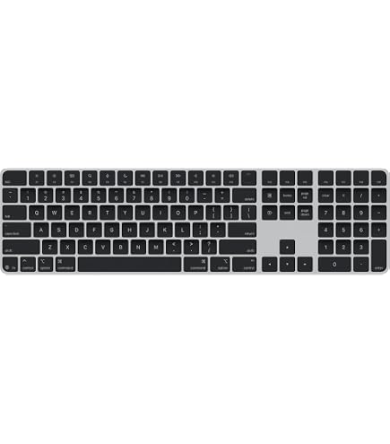 Amazon.com: Apple Magic Keyboard with Touch ID and Numeric Keypad