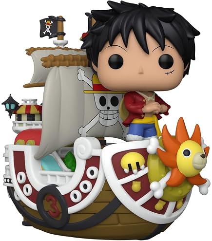 FUNKO Pop! Uma pe a Rides Luffy com o boneco de vinil 
