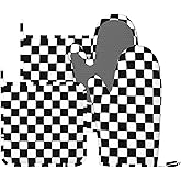 Black White Checkered Oven Mitts and Pot Holders Sets of 4, Heat Resistant Silicone Oven Mittens and Potholders Gloves Hot Pads for Kitchen Cooking Baking Grilling BBQ Chef