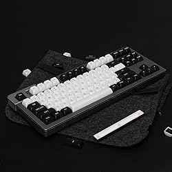Grey Red Keycaps Set 150 Keys MSA Profile Double
