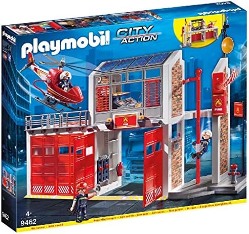 Playmobil 9462 Fire Station: Amazon.sg 