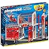 Playmobil City Action 9462 Fire Station, With Sound Effects, For Children Ages 5+