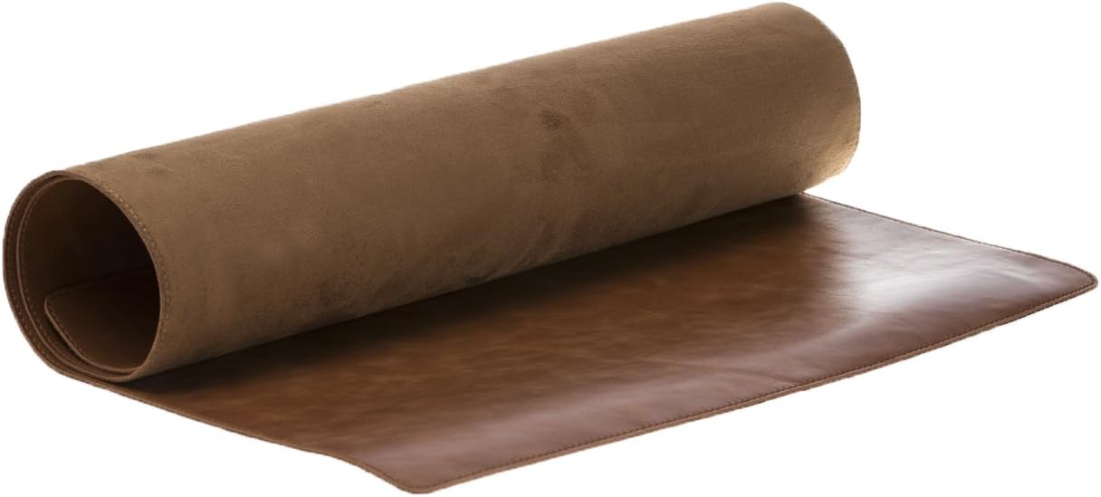 Amazon Com Burkley Case Premium Genuine Leather 48 Cm X 91 Cm Luxury Desk Pad Mat For Desktops And Laptops Burnished Tan Office Products