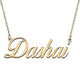 HUAN XUN Customized Custom Simple Any Name Necklace