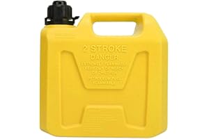 Jauarta 5L Tank, Large Capacity Portable Gasoline Storage Can with Automatic Closure, for RV Car SUV Speedboat Mower Snow Blo