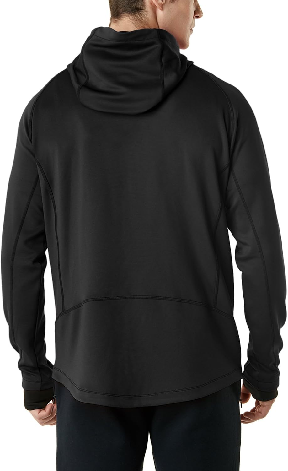 TSLA Men's Performance Active Training Full-Zip Hoodie Jacket : Clothing