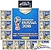 2018 Panini FIFA World Cup Russia AMAZING SPECIAL COLLECTORS PACKAGE with 80 Page Collectors Album,60 Brand New Stickers & Bonus LIONEL MESSI Pack! Collect Stickers of the Worlds Biggest Soccer Stars!