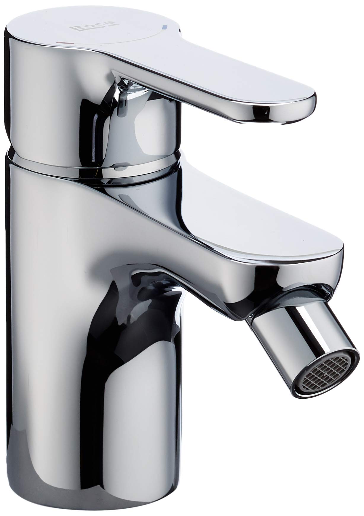 Roca A5 A6B09C00 - Single-Handle Bidet Tap XI, (Without Cold Start Feature) – Hydro Sanitary Mixer Tap – L20.