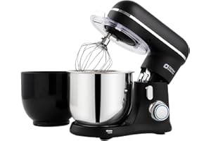 Kitchen in the box Stand Mixer, Two 3.5QT Bowls Small Kitchen Electric Mixer, 10-Speed Mini Lightweight Food Mixer with Egg W