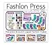 PlayMonster Kahootz Fashion Press Paper Fashion Maker Deluxe Activity Kit