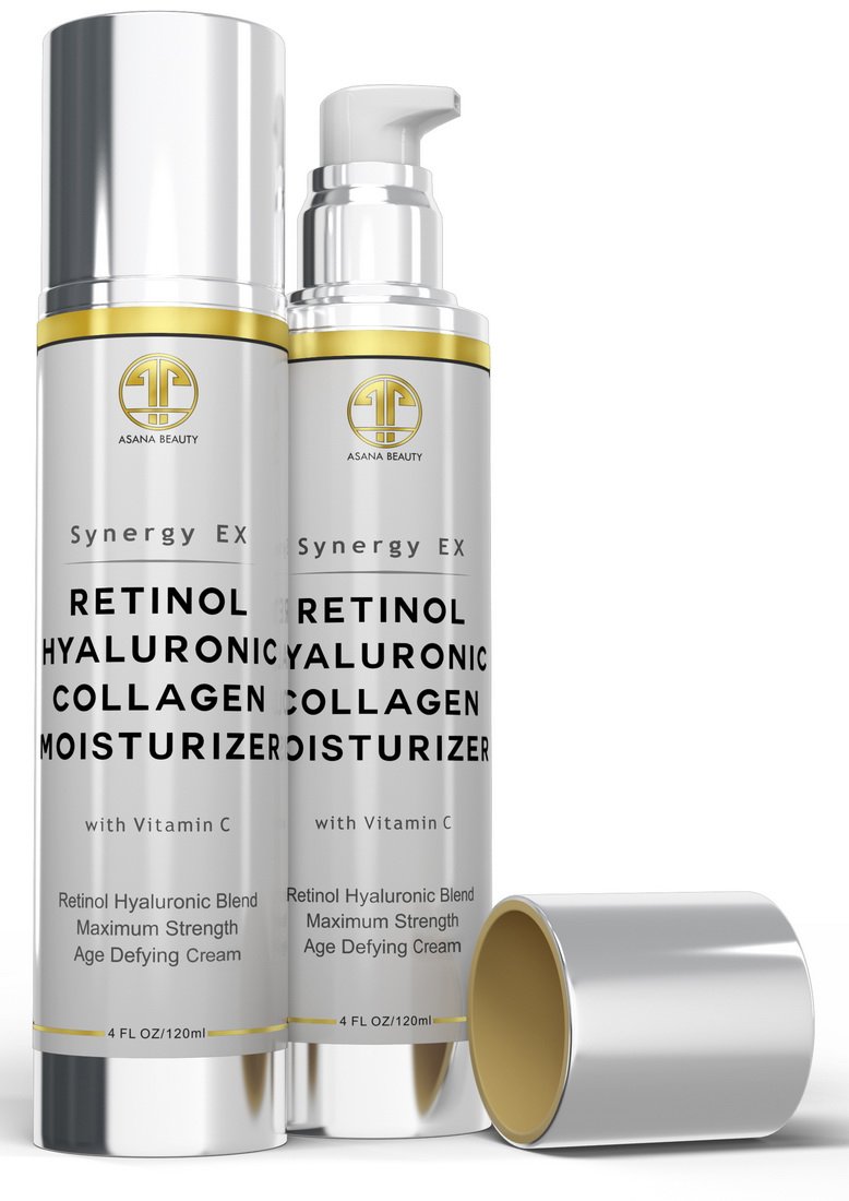 NeuCeutica Retinol Hyaluronic Acid Moisturizer Cream Collagen, Vitamin