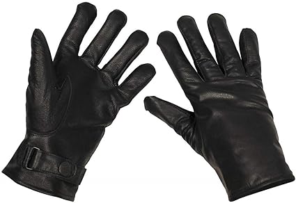 MFH Bundeswehr Lederhandschuhe schwarz S-XXL