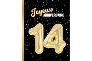 Carnet Joyeux anniversaire – 14 ans