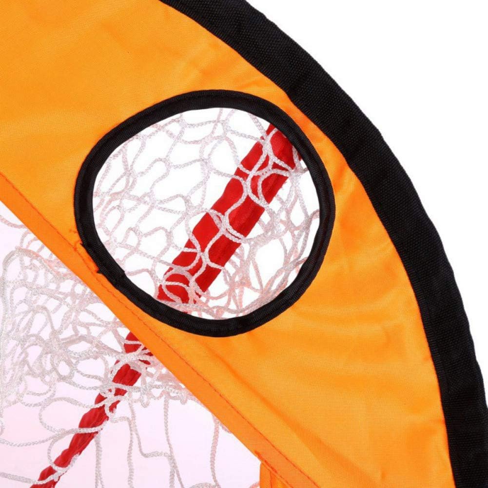 Jlong Sports Street Hockey Goal Folding Goal Hockey Training Goal Net All Purpose Goal Set Portable Pop-up Sports Game Target Net with Storage Bag : Sports & Outdoors