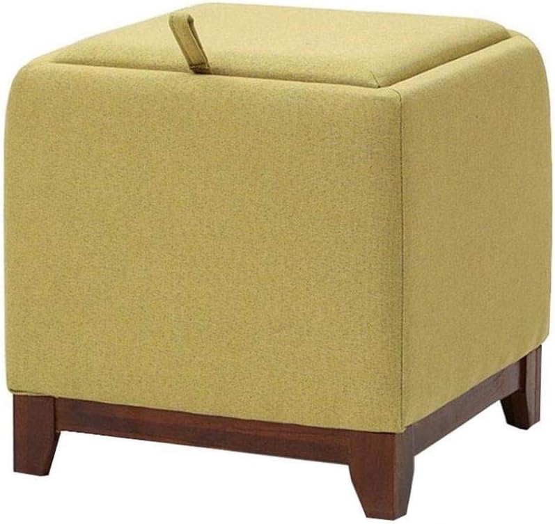 Reposapiés Multifuncional de Almacenamiento Pecho Escabel otomana Puff