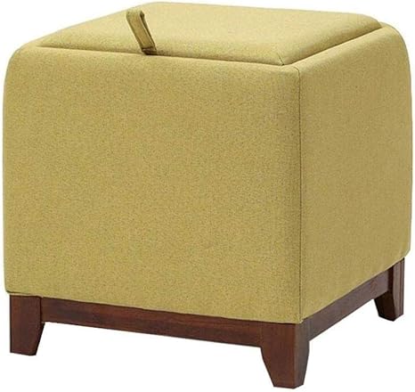 Reposapiés Multifuncional de Almacenamiento Pecho Escabel otomana Puff