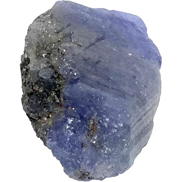 Lot De 3 Pierres Gemmes Brutes De Tanzanite Naturelle, 15,4g / 77 Carats, Bleu/violet, Origine Tanzanie