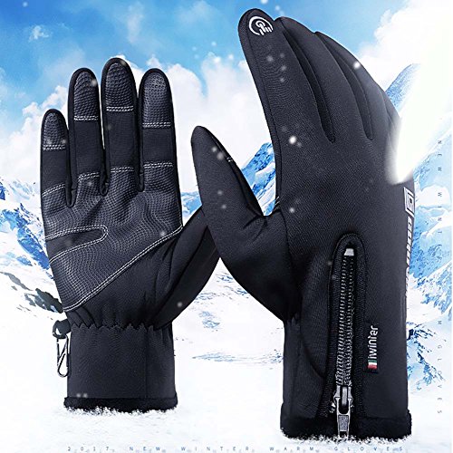 Chige Riding Gloves Military Hard Knuckle Tactical Motorcycle Gloves Motorbike Army Combat Full Finger Gloves(Black, M)