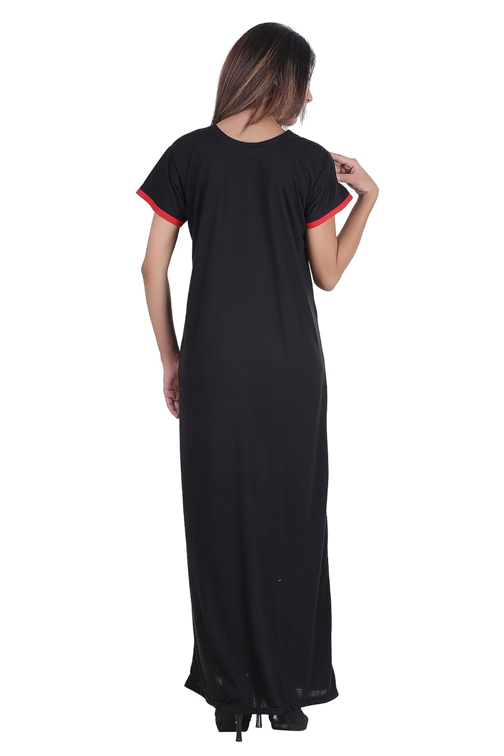 glossia beautiful cotton printed nighty/gown for women/girls(free size)