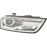 HEADLIGHTSDEPOT Right Passenger Side HID Headlight Compatible With 16-18 Audi Q3 CAPA Certified