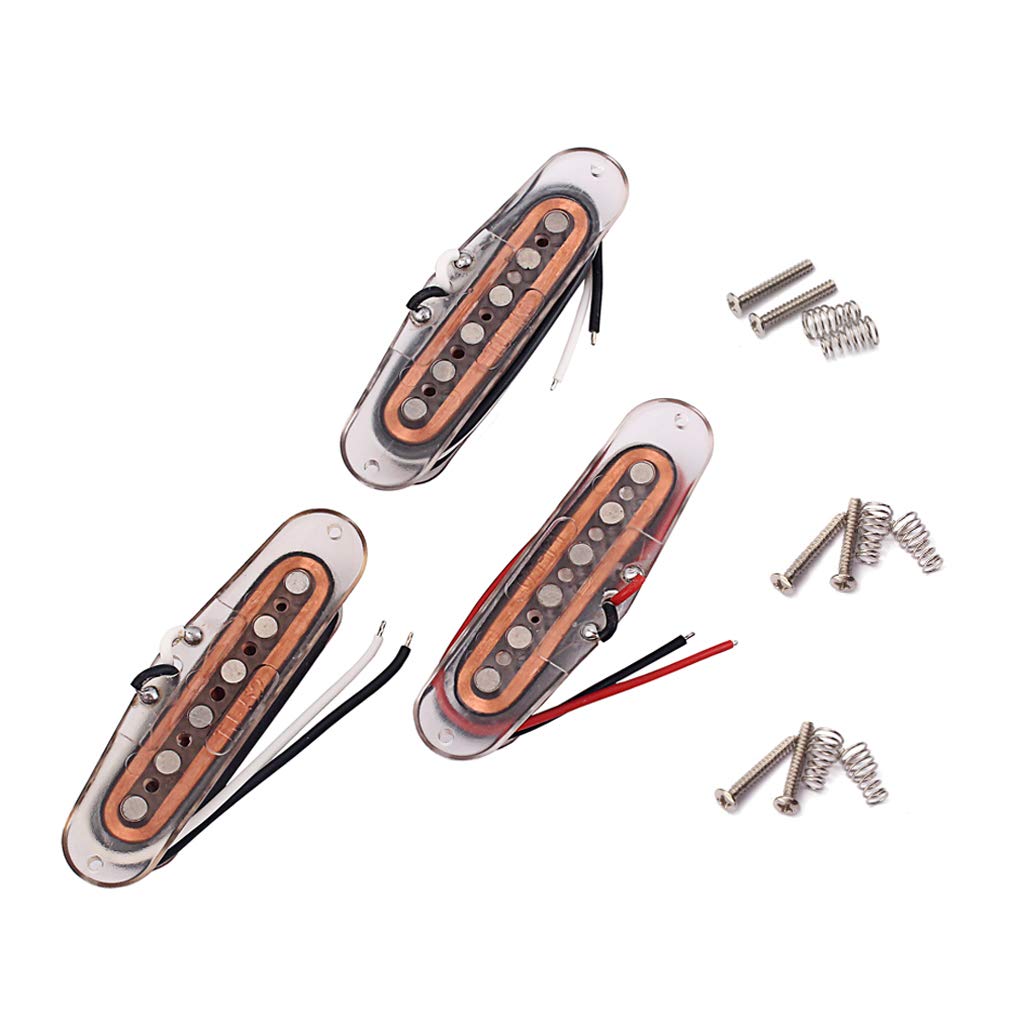 Alnicov 6 Strings Guitar Pickup Set For Fd Stratocaster Strat or Squier