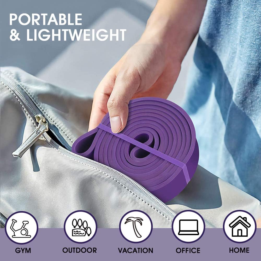 COREZONE Pull Up Assistance Bands Set Long Resistance Band Set for Men Women Workout Home Fitness Pull Up Assist Band for Legs Butt Exercise Strength Training Physical Therapy Outdoor Travel Office : Sports & Outdoors