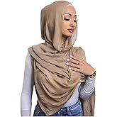 Txameru Women's Viscose Cotton Hijab Scarf