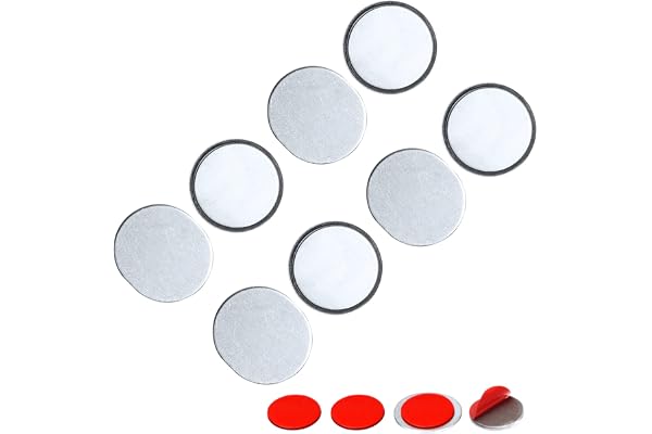 Mousike Magnetic Door Catch Ultra Thin Cabinet Magnets Stainless Steel Drawer Magnet Catch for Sliding Door Closure Kitchen C