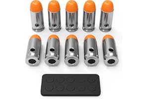 GORTAR Snap Caps Training Dummy Rounds Practice Safe Loading Firing Close to Real Weight