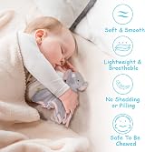 Vicloon Baby Comforter Elephant Toy Blanket 26x26cm Soft Sleep Quilt view 3