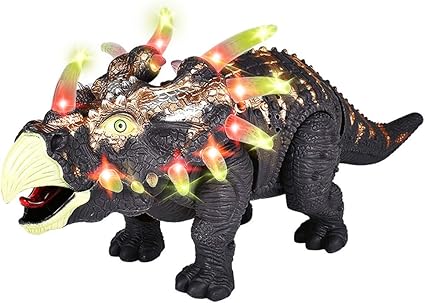 walking triceratops toy