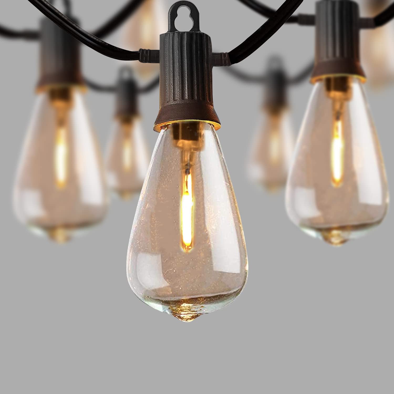 ZOTOYI Outdoor LED String Lights Mains Powered, 7M Garden String Lights, 9+1Pcs Vintage Bulbs(1 Spare), Waterproof IP65 Patio Festoon Lights for Backyard, Garden, Bistro, Café, Party, Wedding — image 1