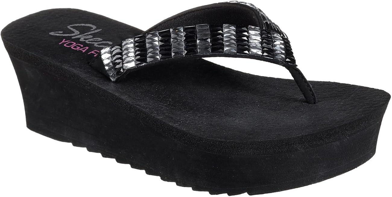 skechers yoga flip flops
