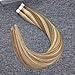 16inch 20pcs 30g Highlighted Tape in Hair Extensions Human Hair Light Brown #10 Highlights with Bleach Blonde #613 Glue in Hair Extensions Human Hair