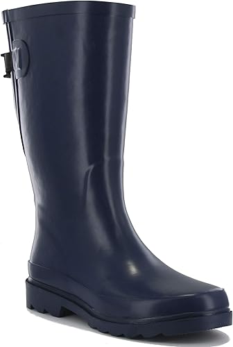 wide calf rain boots amazon